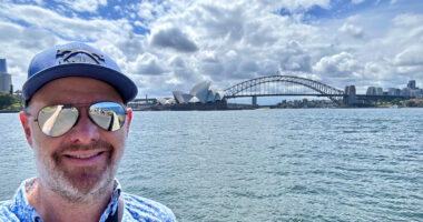 Ross at Sydney Harbour, Sydney, Australia